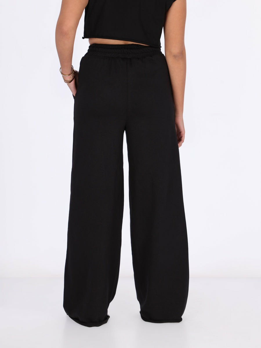 Ripped Sweatpants - Black