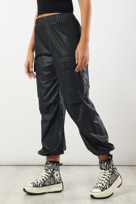 Cargo Waterproof Pants - Black