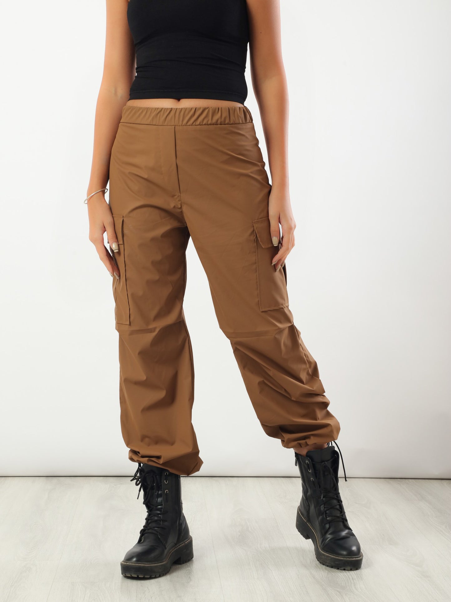 Cargo Waterproof Pants - Brown