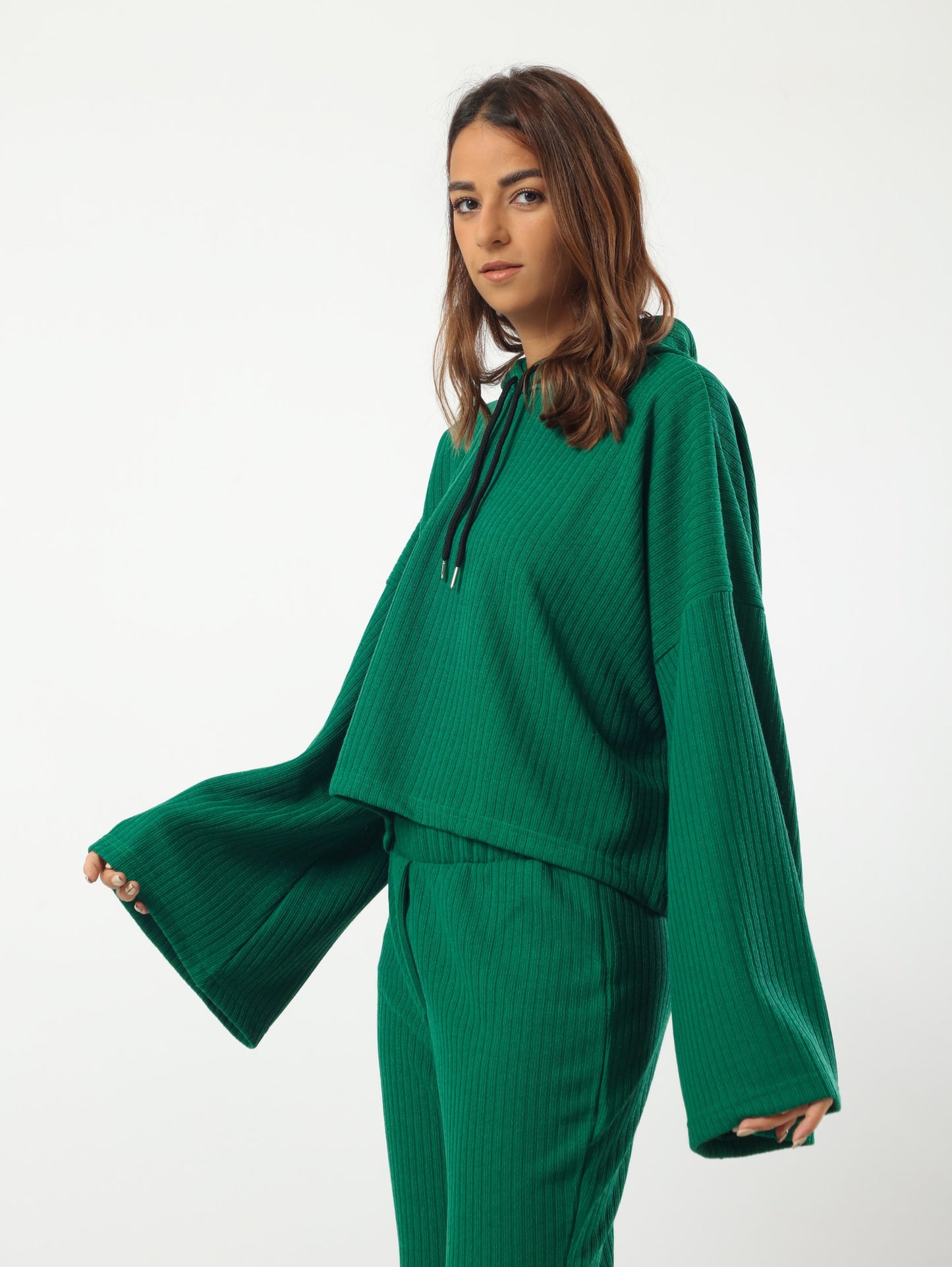 Comfy Ribbed Sweater - Green