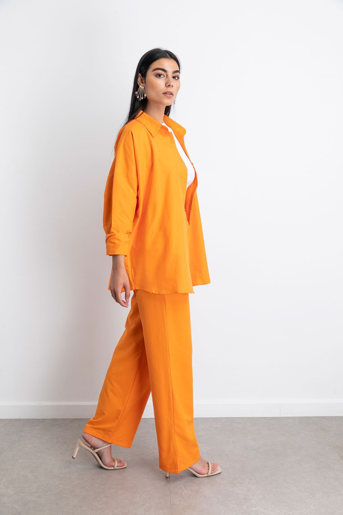 Trendy Pants - Orange