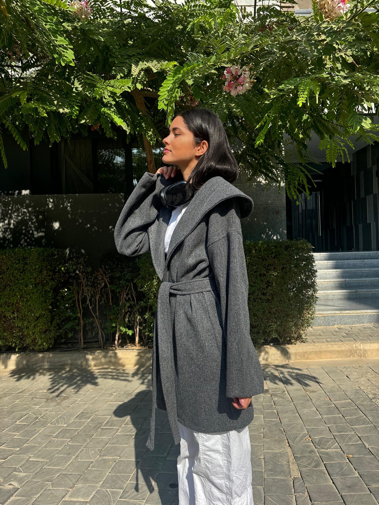 The Bold Wool Coat - Grey