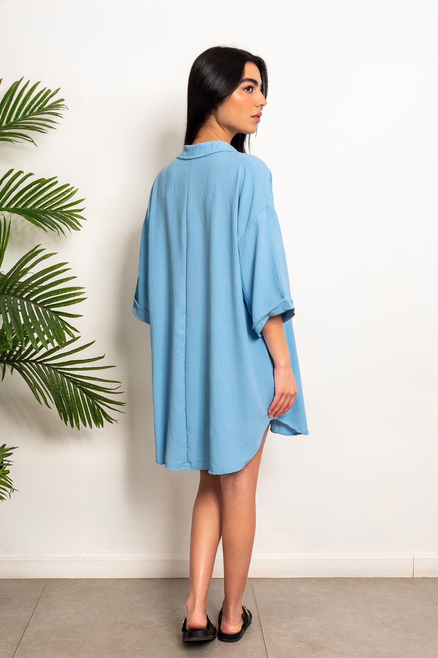 Summer Beach Dress - Baby Blue