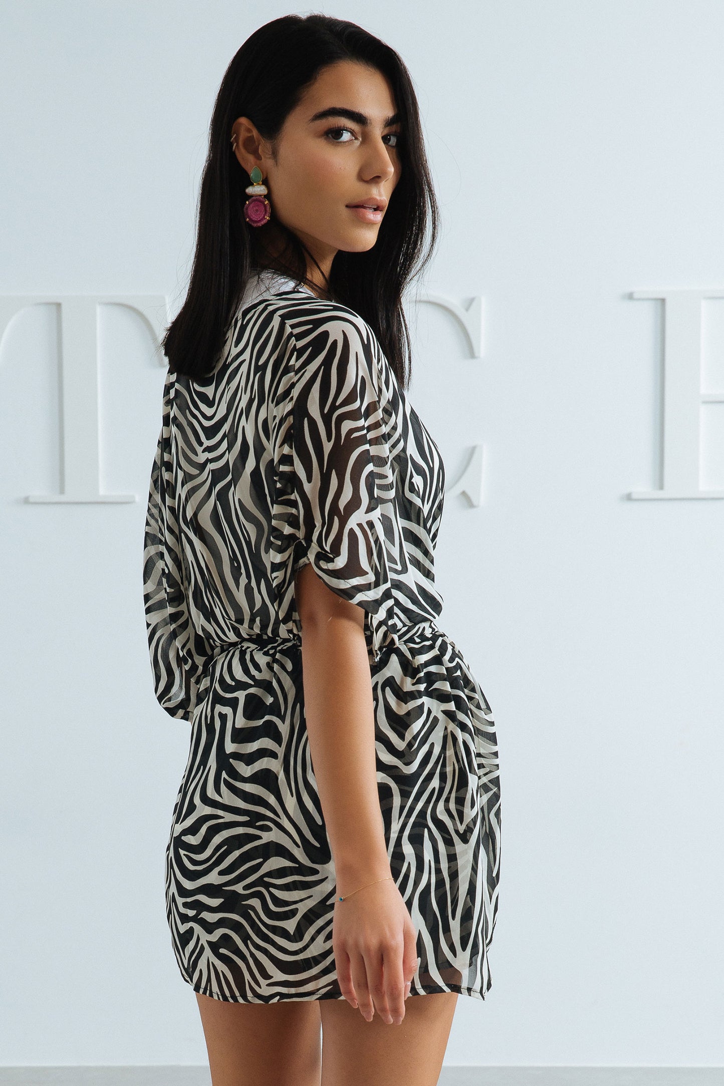 Zebra Printed Set